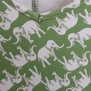 Elephant print dress